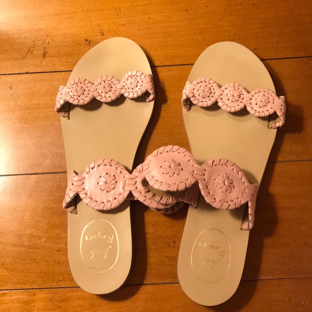Light Pink Jack Rogers Sandals